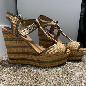 Coach wedges